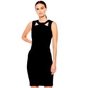 Calvin Klein Cut-Out Little Black Dress